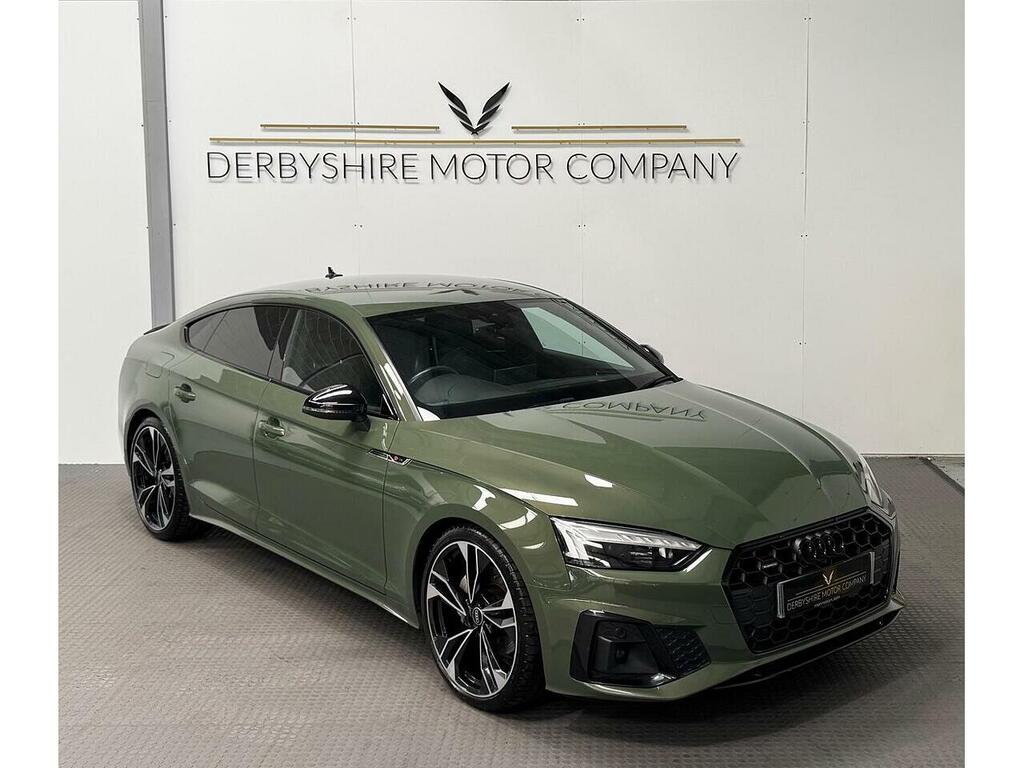 Audi A5 2.0 Tdi 40 Black Edition Sportback S Tr Green #6