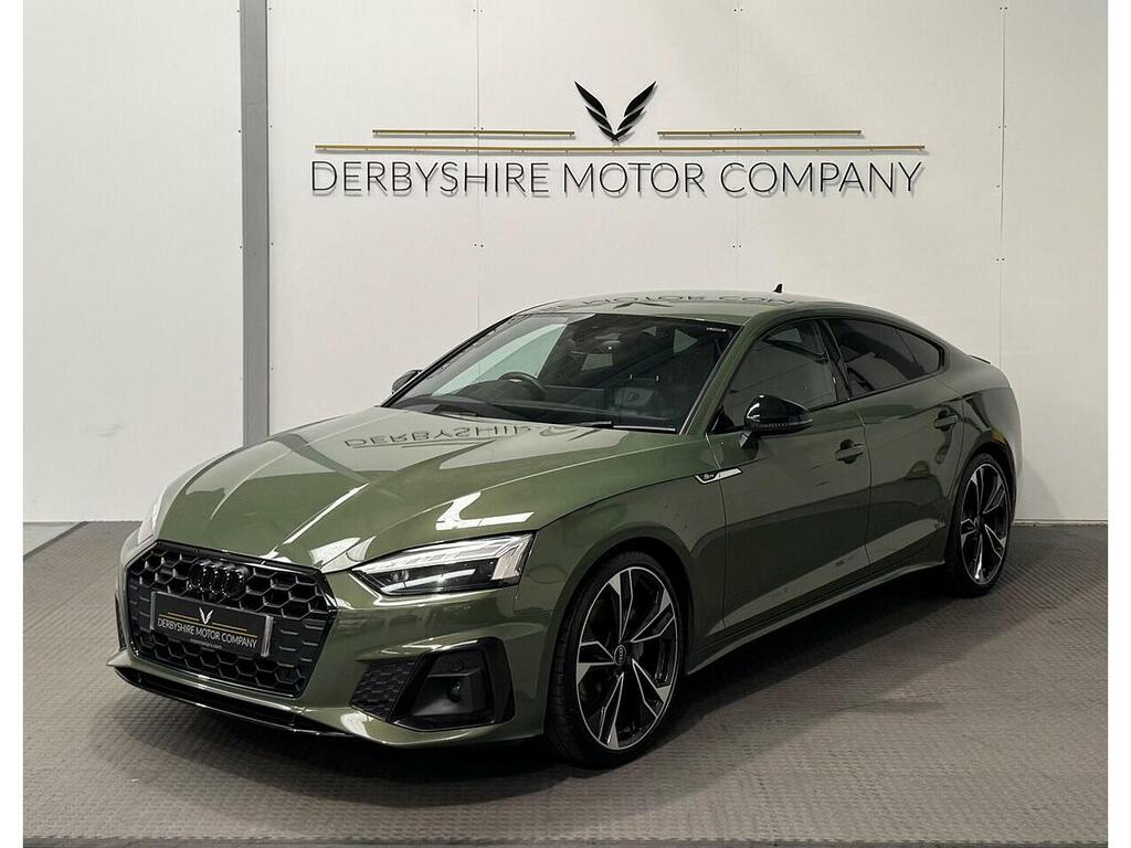 Audi A5 2.0 Tdi 40 Black Edition Sportback S Tr Green #3