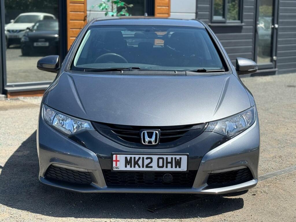Honda Civic 1.8 I-vtec Es Euro 5 S S White #8