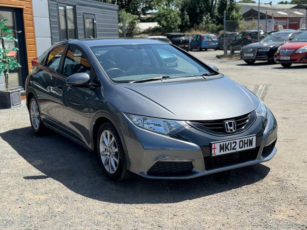Honda Civic 1.8 I-vtec Es Euro 5 S S White #7