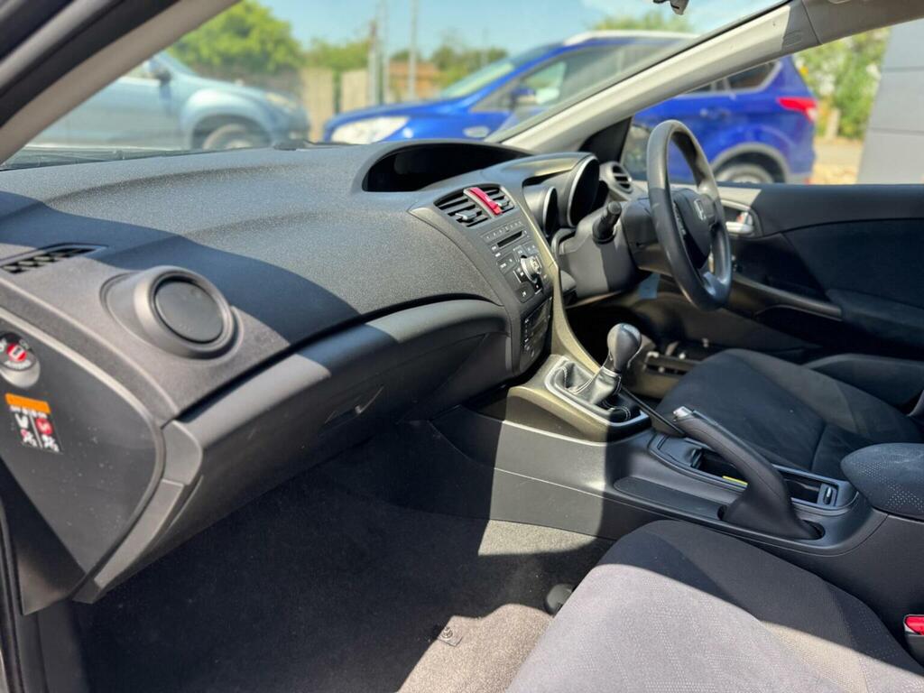 Honda Civic 1.8 I-vtec Es Euro 5 S S White #12