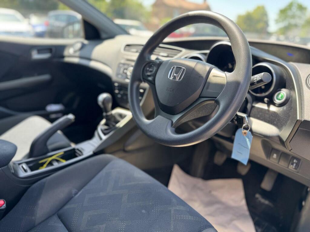 Honda Civic 1.8 I-vtec Es Euro 5 S S White #9