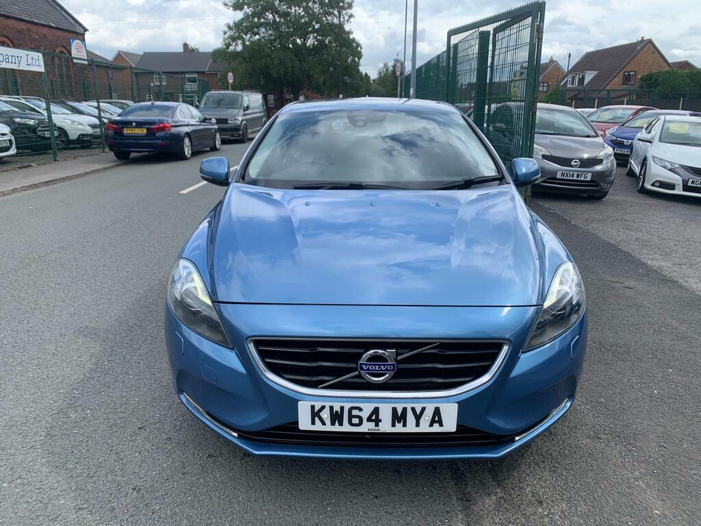 Volvo V40 1.6 D2 Se Lux Nav Euro 5 S S KW64MYA Blue #2