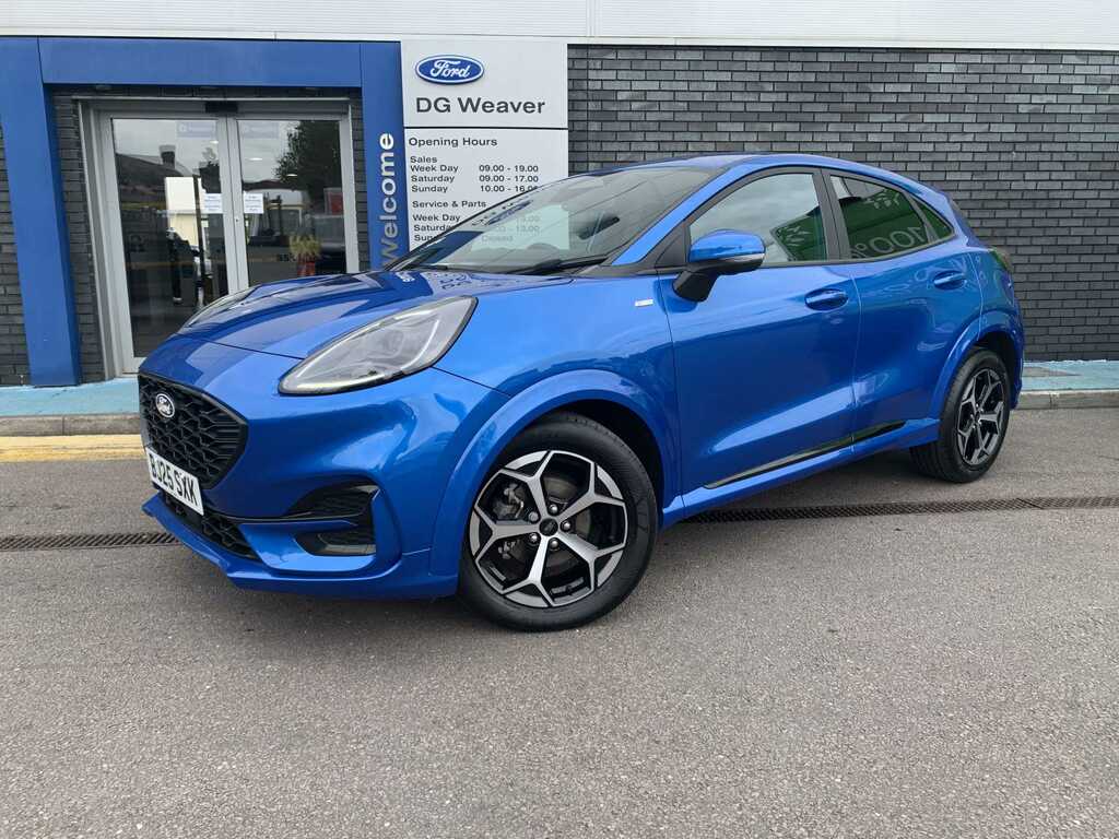 Ford Puma St-line Mhev BJ25SXK Blue