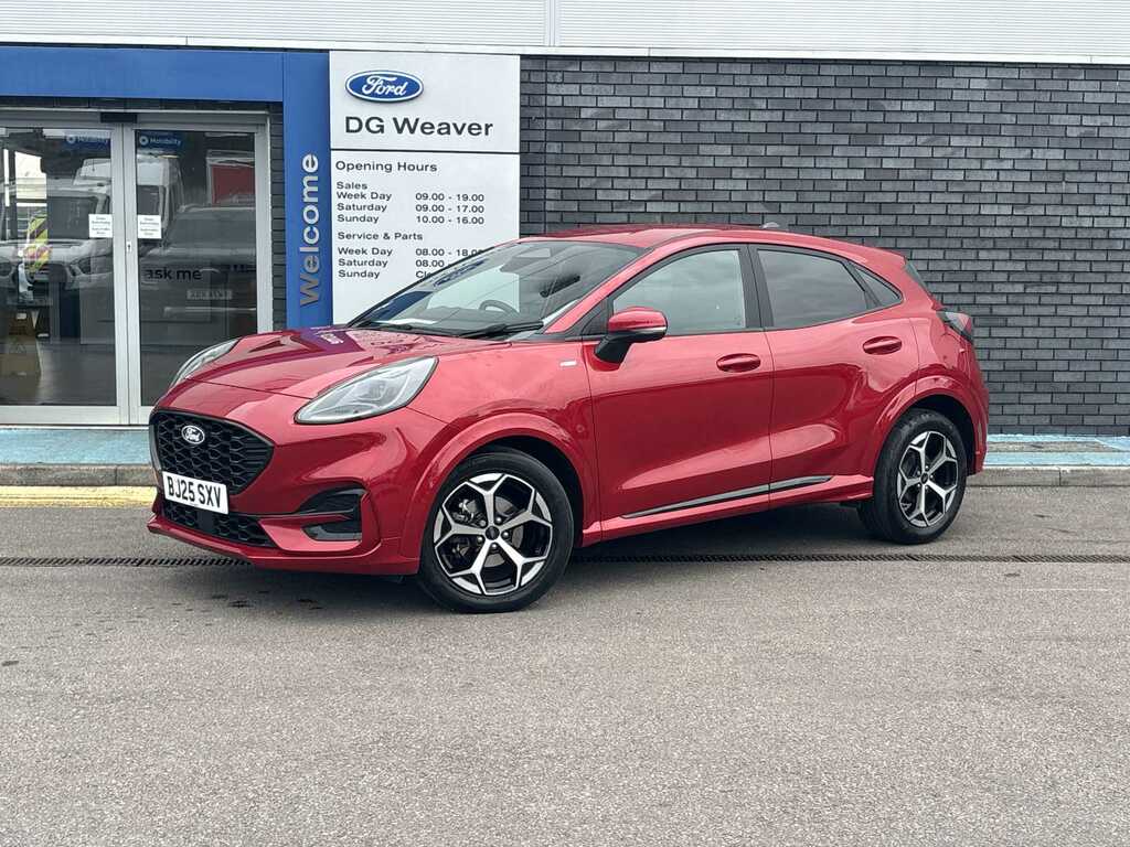 Ford Puma St-line Mhev BJ25SXV Red
