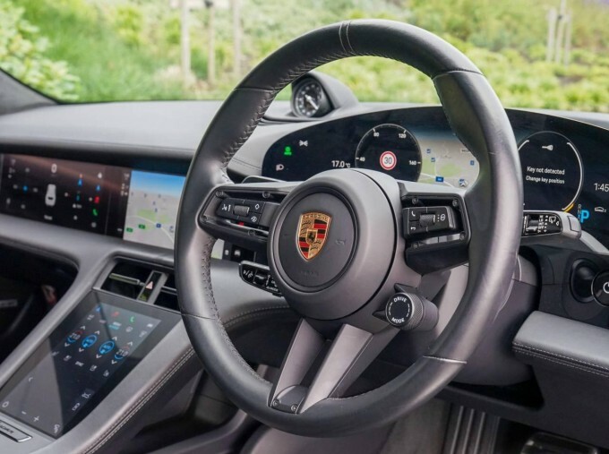 Porsche Taycan Performance Plus 93.4Kwh Turbo Sport Turismo 11Kw RX22ZNZ Blue #4