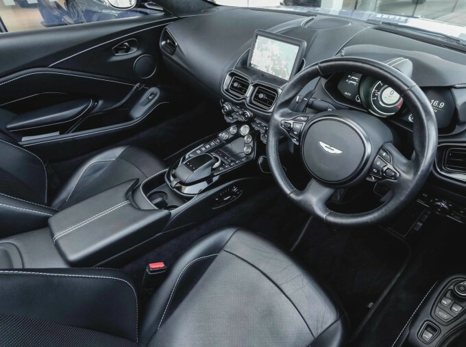 Aston Martin Vantage V8 Roadster Euro 6 Blue #3