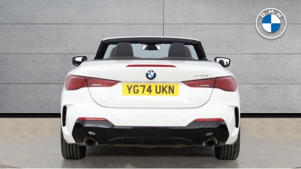 BMW 4 Series 420I M Sport Convertible Blue #15