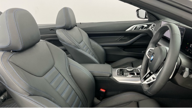 BMW 4 Series 420I M Sport Convertible Blue #11