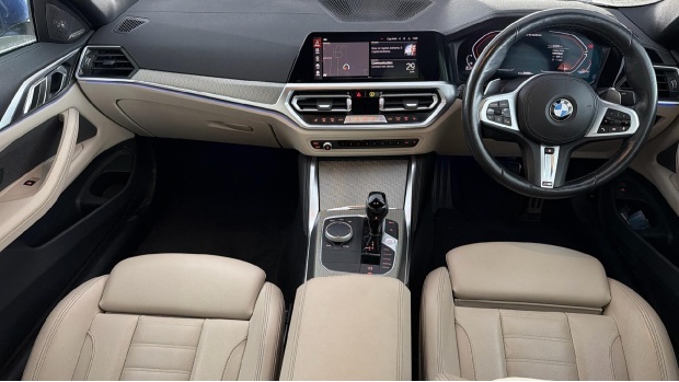 BMW 4 Series 3.0 M440d Mht Xdrive Euro 6 2-Door Blue #4