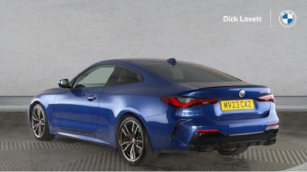 BMW 4 Series 3.0 M440d Mht Xdrive Euro 6 2-Door Blue #2