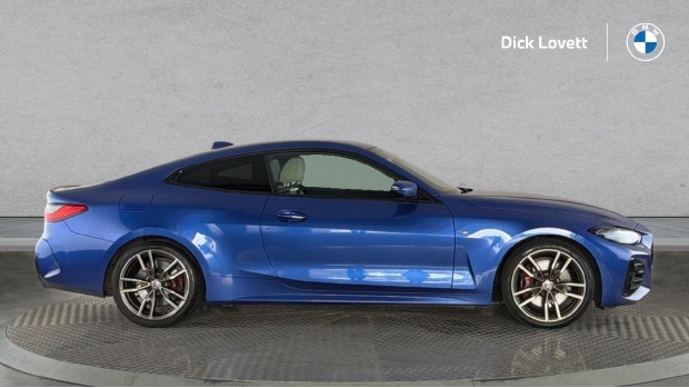 BMW 4 Series 3.0 M440d Mht Xdrive Euro 6 2-Door Blue #3