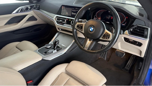 BMW 4 Series 3.0 M440d Mht Xdrive Euro 6 2-Door Blue #6