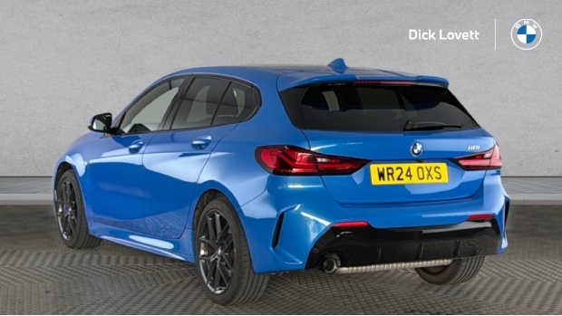 BMW 1 Series 118I M Sport Lcp Dct Euro 6 5-Door Blue #2