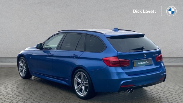 BMW 3 Series 2.0 320D M Sport Touring Euro 6 5-Door Blue #2