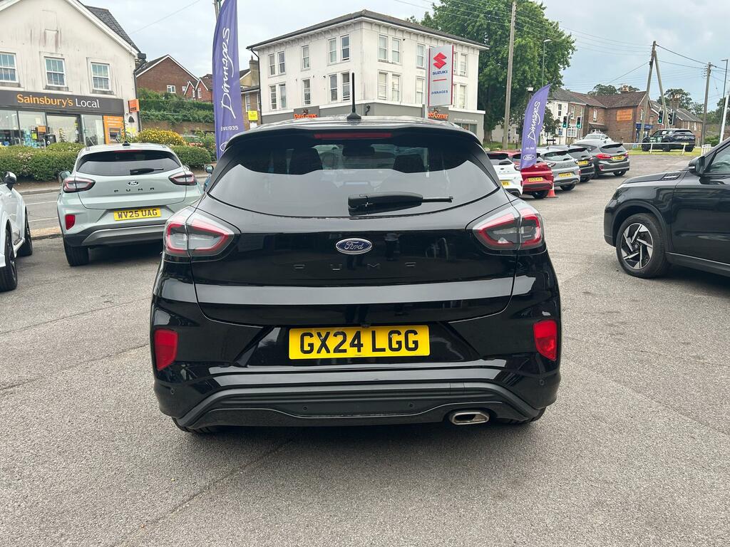 Ford Puma 1.0T Ecoboost Mhev St-line Suv Hybrid M GX24LGG Black #6