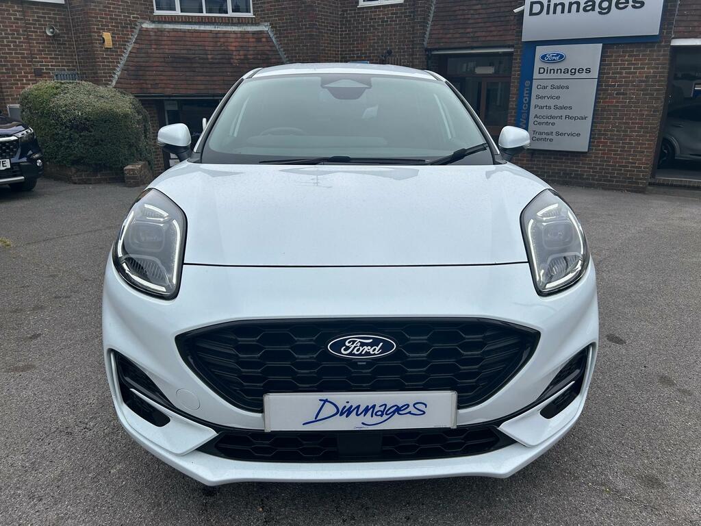 Ford Puma 1.0T Ecoboost Mhev St-line Suv Hybrid M GY24EEO White #2
