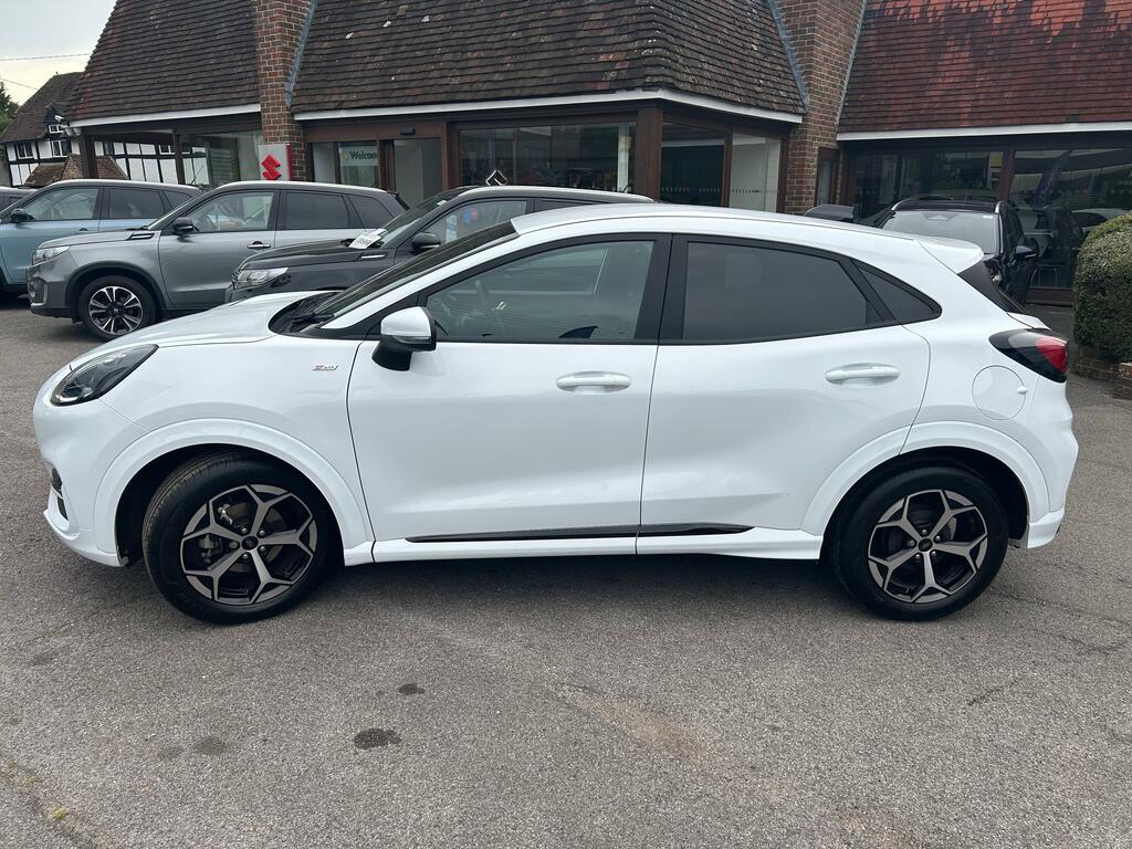 Ford Puma 1.0T Ecoboost Mhev St-line Suv Hybrid M GY24EEO White #4