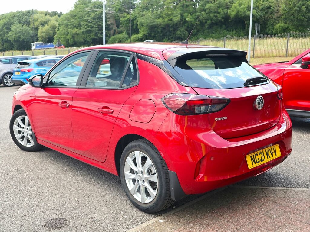 Vauxhall Corsa 1.2 Se Premium Turbo NG21KVV Red #2