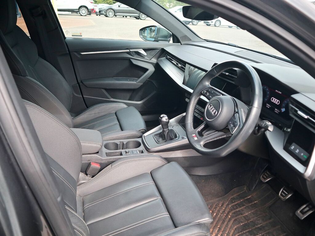 Audi A3 1.5 S Line 35 Sportback Tfsi FV23DVA Grey #3