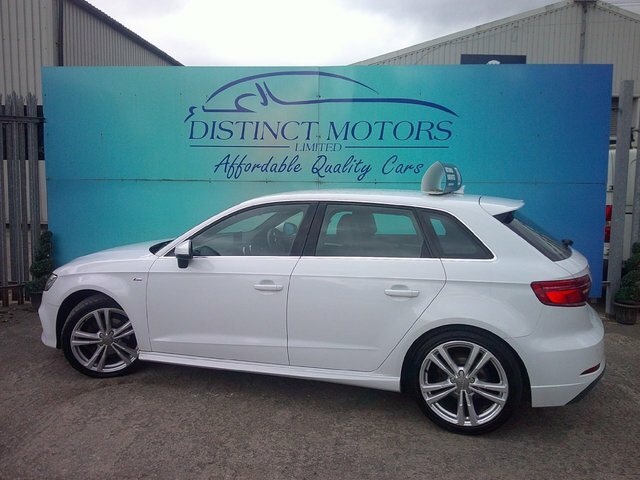 Audi A3 Tfsi Cod S Line SW17YLF White #6