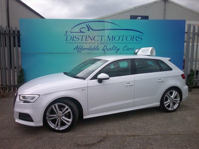 Audi A3 Tfsi Cod S Line SW17YLF White #3