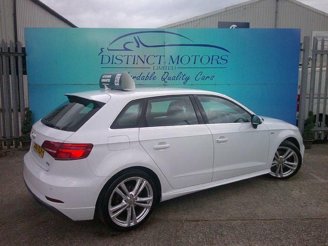 Audi A3 Tfsi Cod S Line SW17YLF White #4