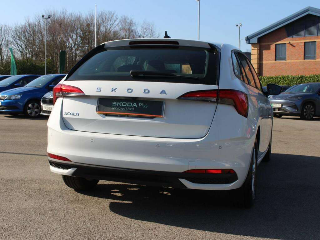 Skoda Scala 1.0 Tsi 116 Se Edition GF25OLE White #6