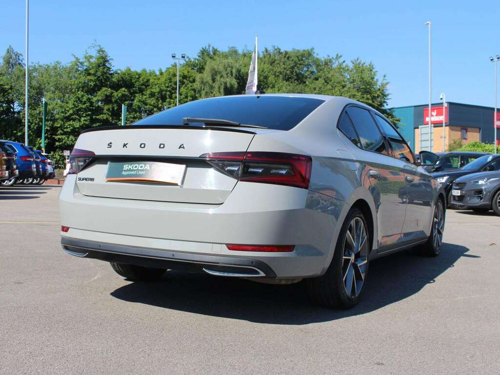 Skoda Superb 2.0 Tsi 272 Sport Line Plus 4X4 Dsg Grey #8