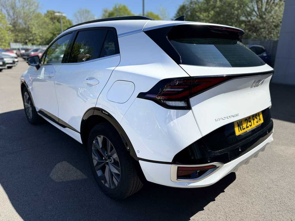 Kia Sportage 1.6T Gdi 207 Hev Gt-line S White #5
