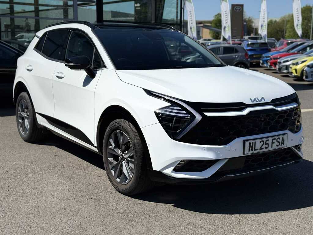 Kia Sportage 1.6T Gdi 207 Hev Gt-line S White