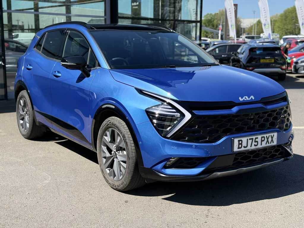 Kia Sportage 1.6T Gdi 207 Hev Gt-line S Blue