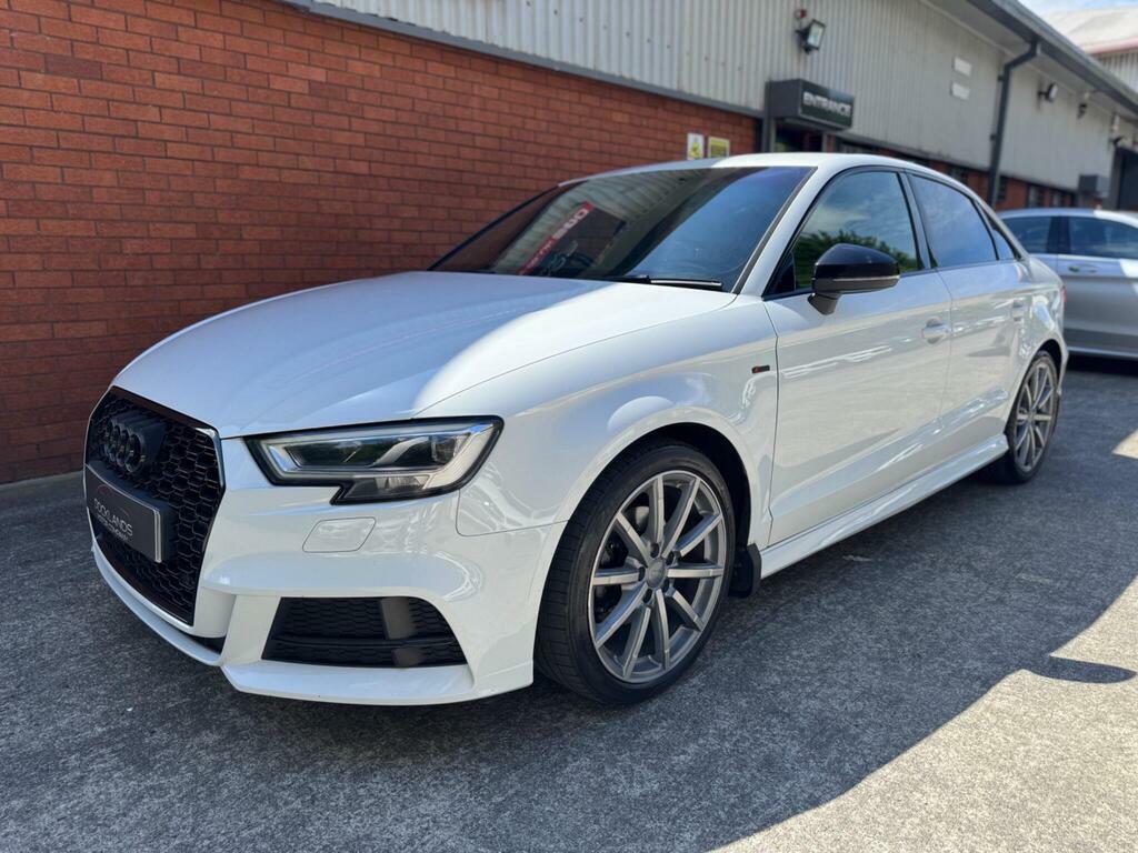 Audi A3 1.5 Tfsi Cod Black Edition S Tronic Euro 6 S S White