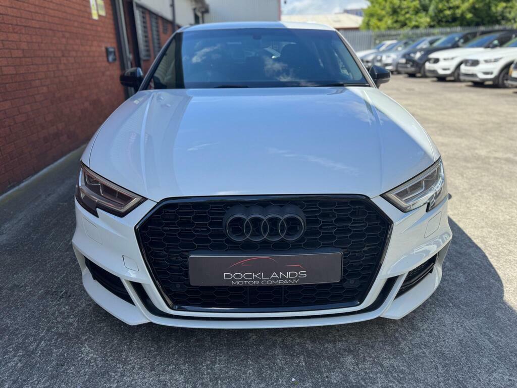 Audi A3 1.5 Tfsi Cod Black Edition S Tronic Euro 6 S S White #2