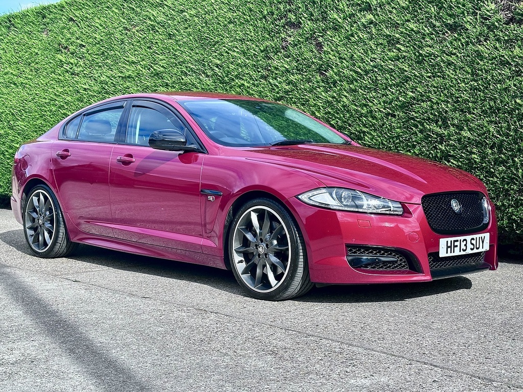 Jaguar XF D S V6 Portfolio Red #3