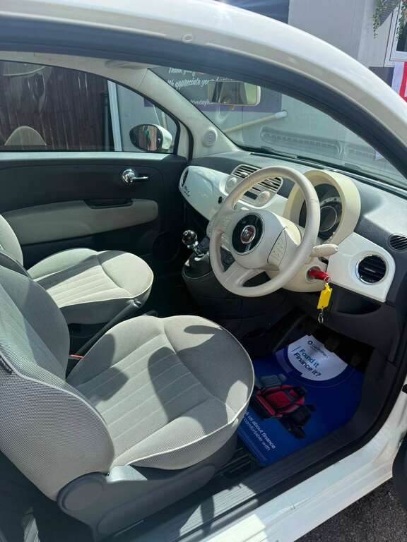 Fiat 500 0.9 500 Lounge White #2