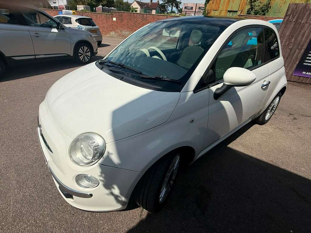 Fiat 500 0.9 500 Lounge White #4