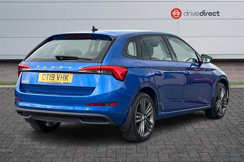 Skoda Scala 1.6 Tdi Se Hatchback Dsg Euro 6 Ss Blue #3