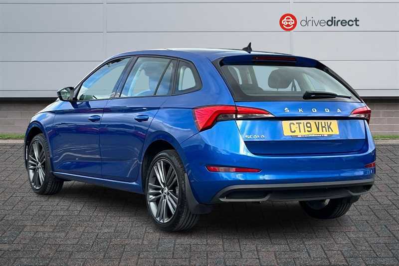 Skoda Scala 1.6 Tdi Se Hatchback Dsg Euro 6 Ss Blue #5