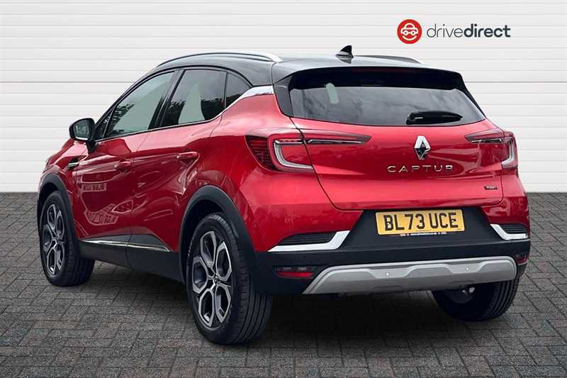 Renault Captur 1.6 E-tech Techno Suv Hybrid Euro BL73UCE Red #5