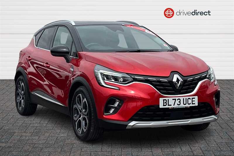 Renault Captur 1.6 E-tech Techno Suv Hybrid Euro BL73UCE Red
