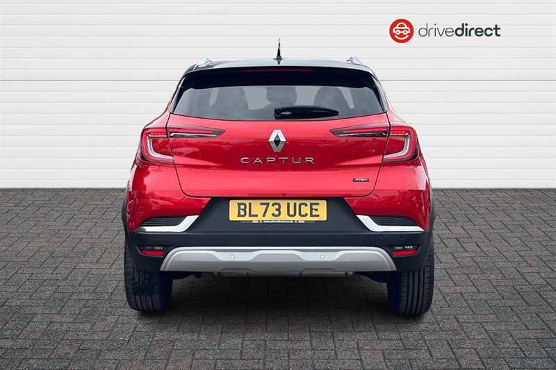 Renault Captur 1.6 E-tech Techno Suv Hybrid Euro BL73UCE Red #4