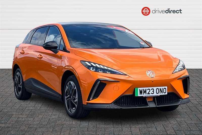 MG MG4 64Kwh Trophy Long Range Hatchback Aut Orange