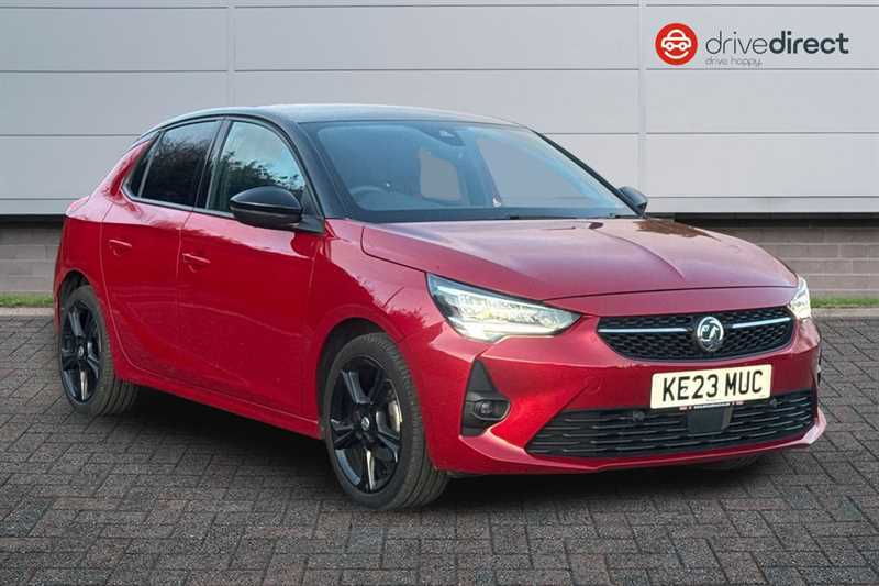 Vauxhall Corsa 1.2 Gs Hatchback Euro 6 75 Ps Red