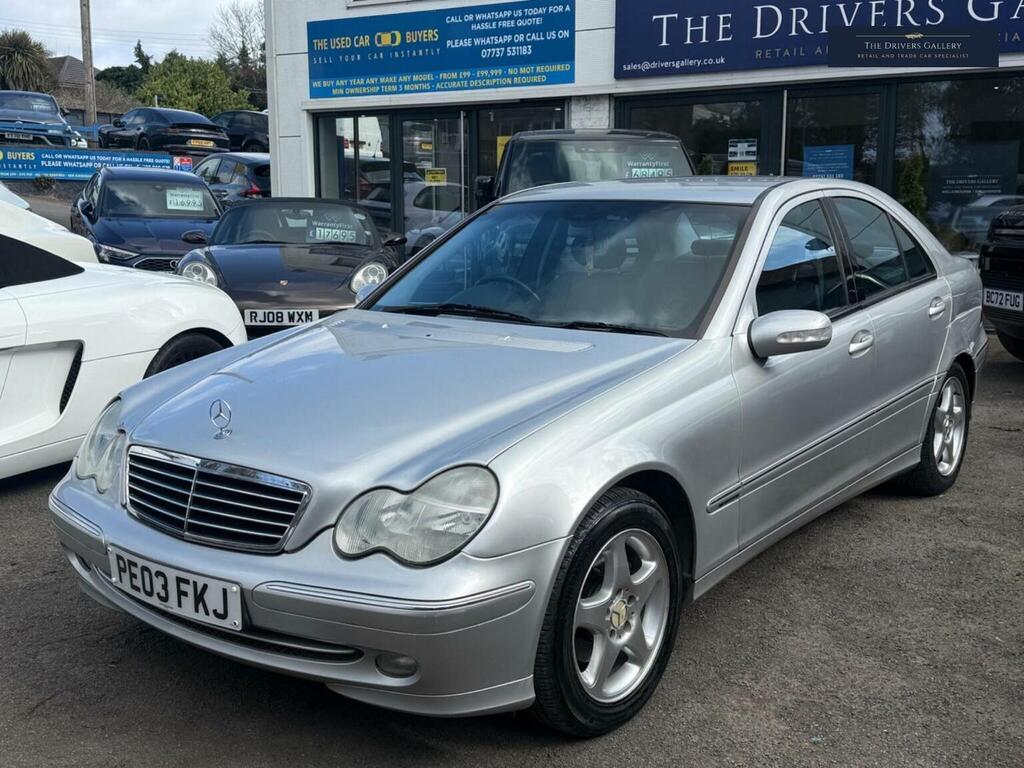 Mercedes-Benz C Class Saloon 1.8 C200 Kompressor Avantgarde 200303 Silver #2