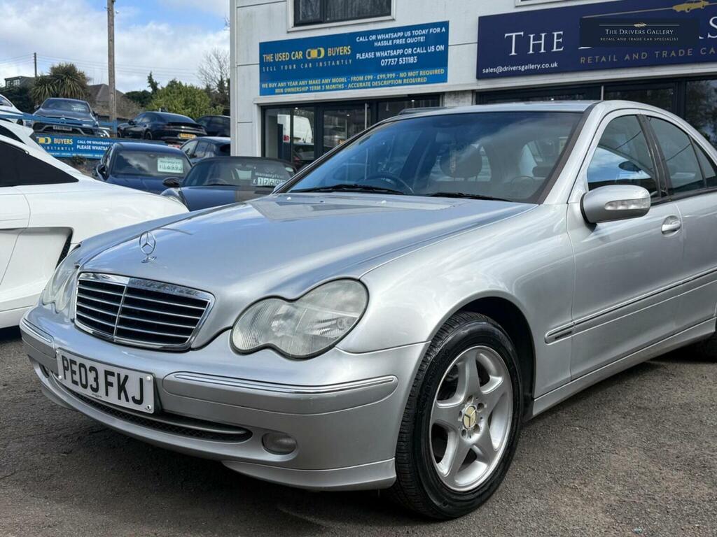 Mercedes-Benz C Class Saloon 1.8 C200 Kompressor Avantgarde 200303 Silver #4