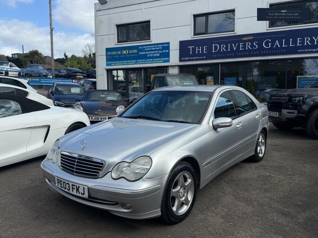 Mercedes-Benz C Class Saloon 1.8 C200 Kompressor Avantgarde 200303 Silver