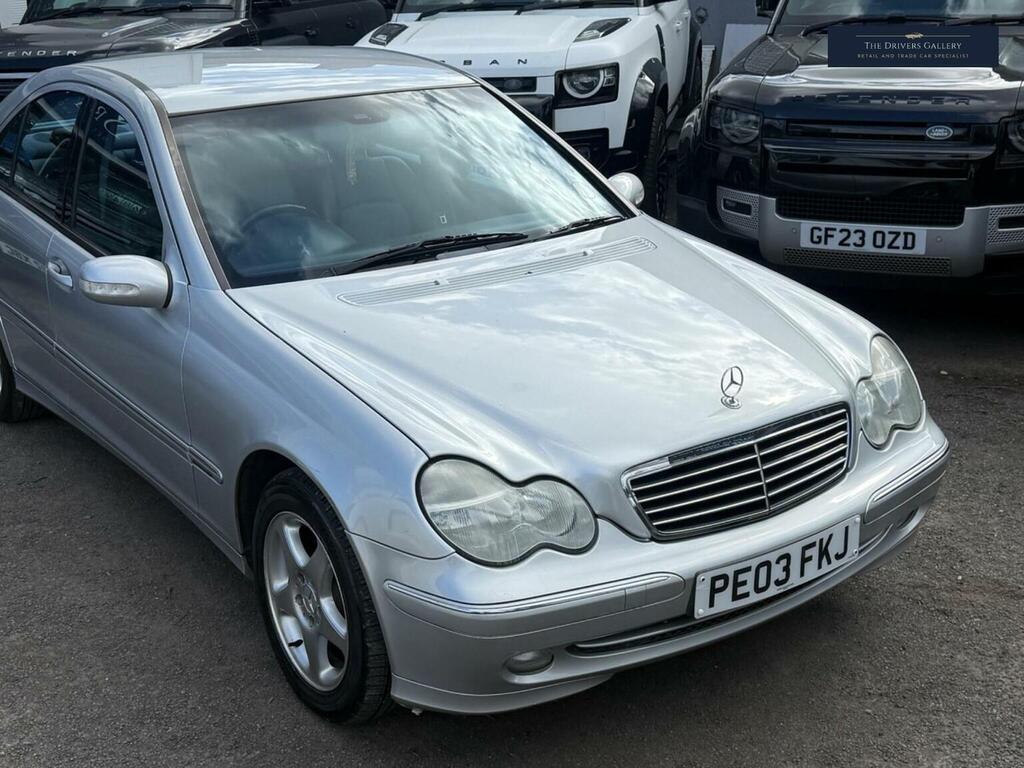 Mercedes-Benz C Class Saloon 1.8 C200 Kompressor Avantgarde 200303 Silver #6