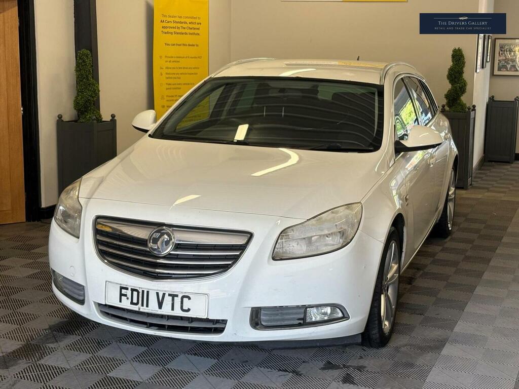 Vauxhall Insignia Estate 2.0 Cdti Ecoflex Sri Sports Tourer Euro 5 5 FD11VTC White #4