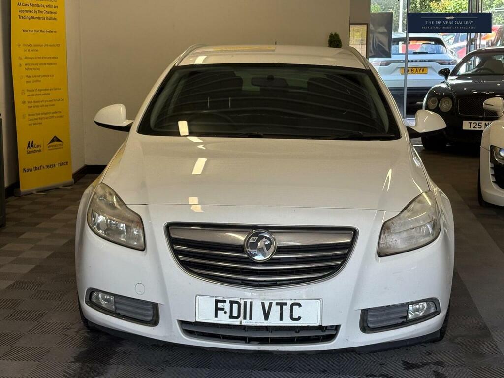 Vauxhall Insignia Estate 2.0 Cdti Ecoflex Sri Sports Tourer Euro 5 5 FD11VTC White #3